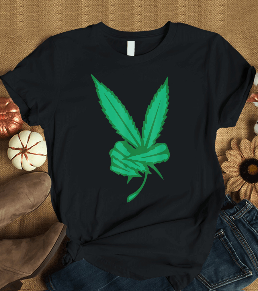 Marijuana Ganja 420 Pot Leaf Peace T-Shirt