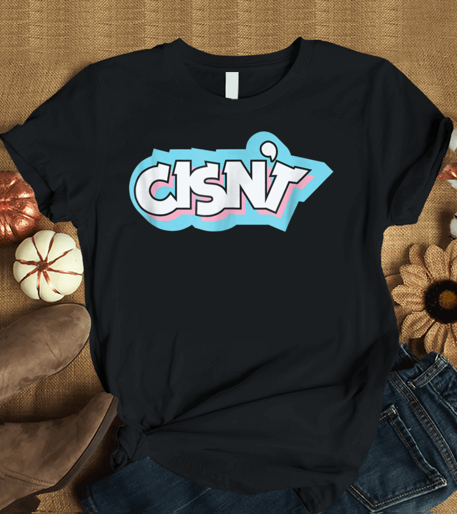 Cisnt Transgender Awareness Community Flag Colors T-Shirt