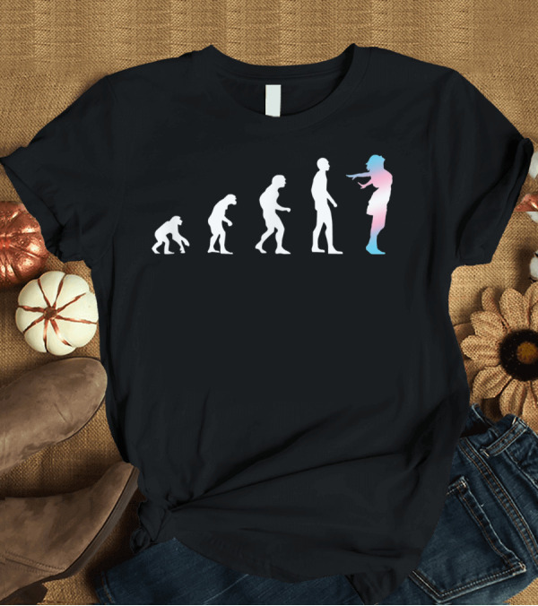 T-Shirt: Male To Female Evolution Transgender Transition Journey T-Shirt Male To Female Evolution Transgender Transition Journey T-Shirt