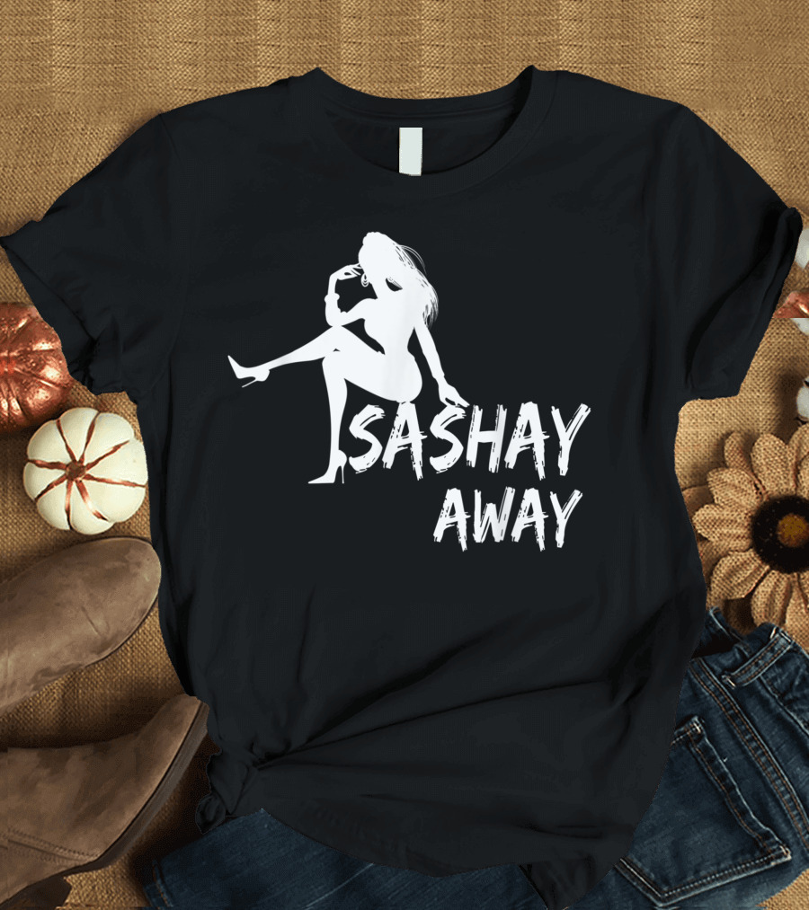 Sashay Away Drag Queen Silhouette Lqbtq T-Shirt