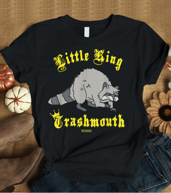 T-Shirt: Little King Trashmouth Bob's Burgers Raccoon T-Shirt Little King Trashmouth Bob's Burgers Raccoon T-Shirt