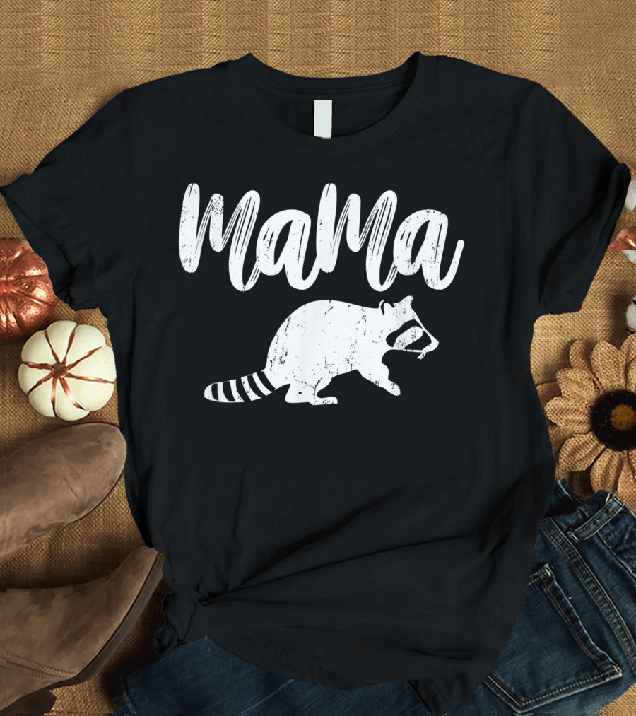 Mama Raccoon Vintage T-Shirt