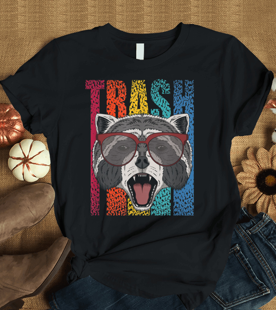 Trash Panda Raccoon Lovers Vintage T-Shirt