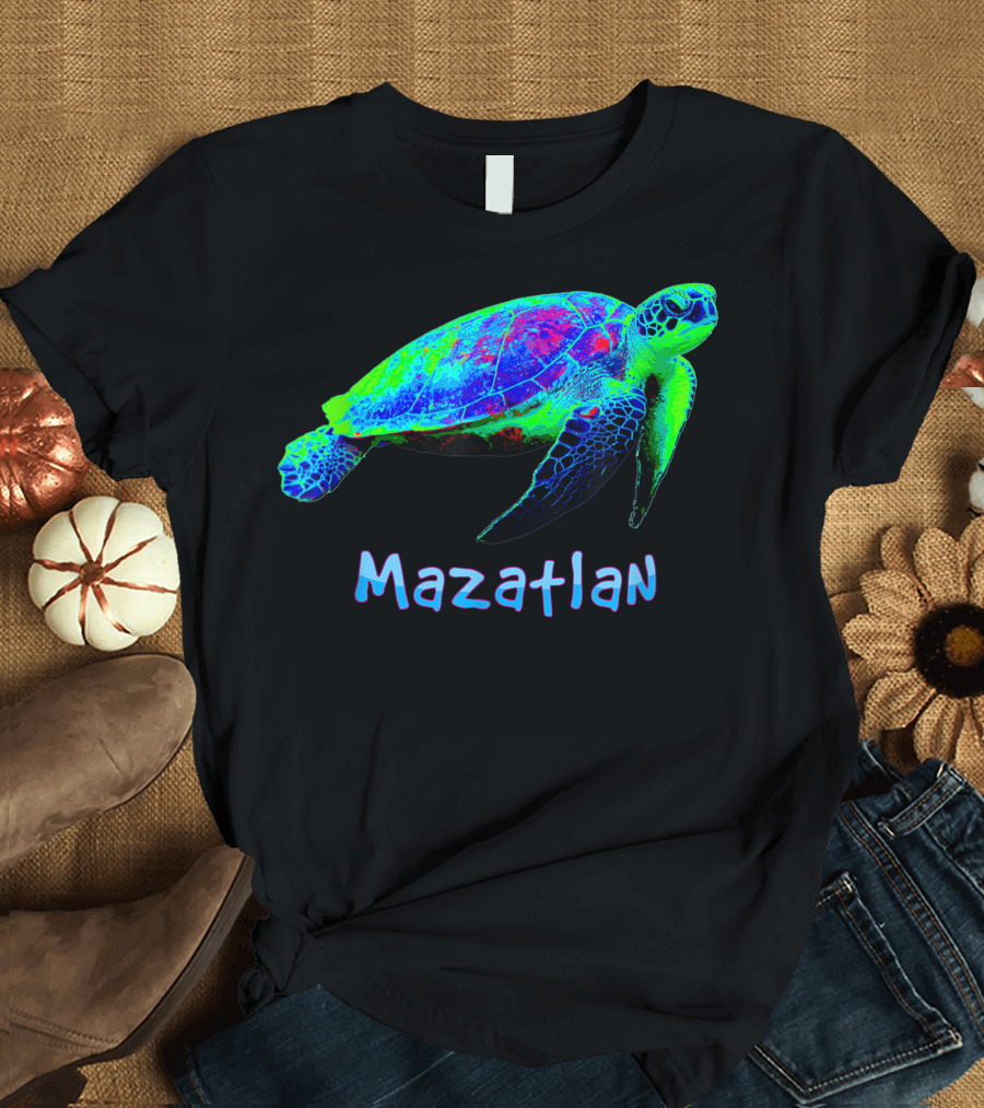 Mazatlan Mexico Sea Turtle Sinaloa Vacation Ocean Resort T-Shirt