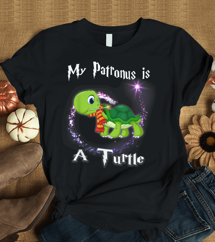 My Patronus Is A Turtle Magic Charm Scarf T-Shirt