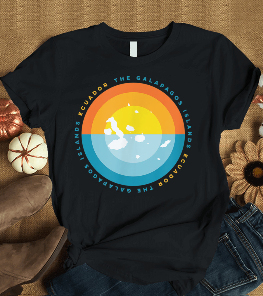 The Galapagos Islands Ecuador Sunset T-Shirt