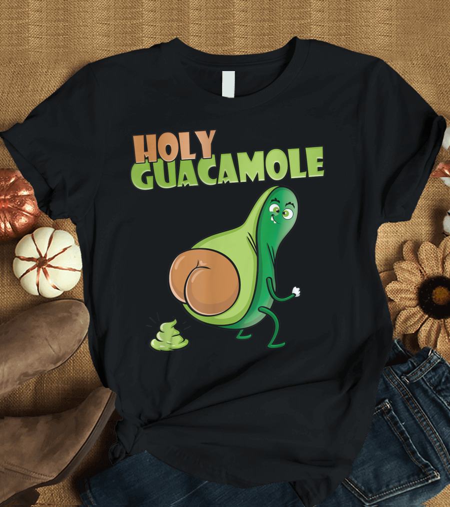 Holy Guacamole Avocado Costume Guacamole T-Shirt
