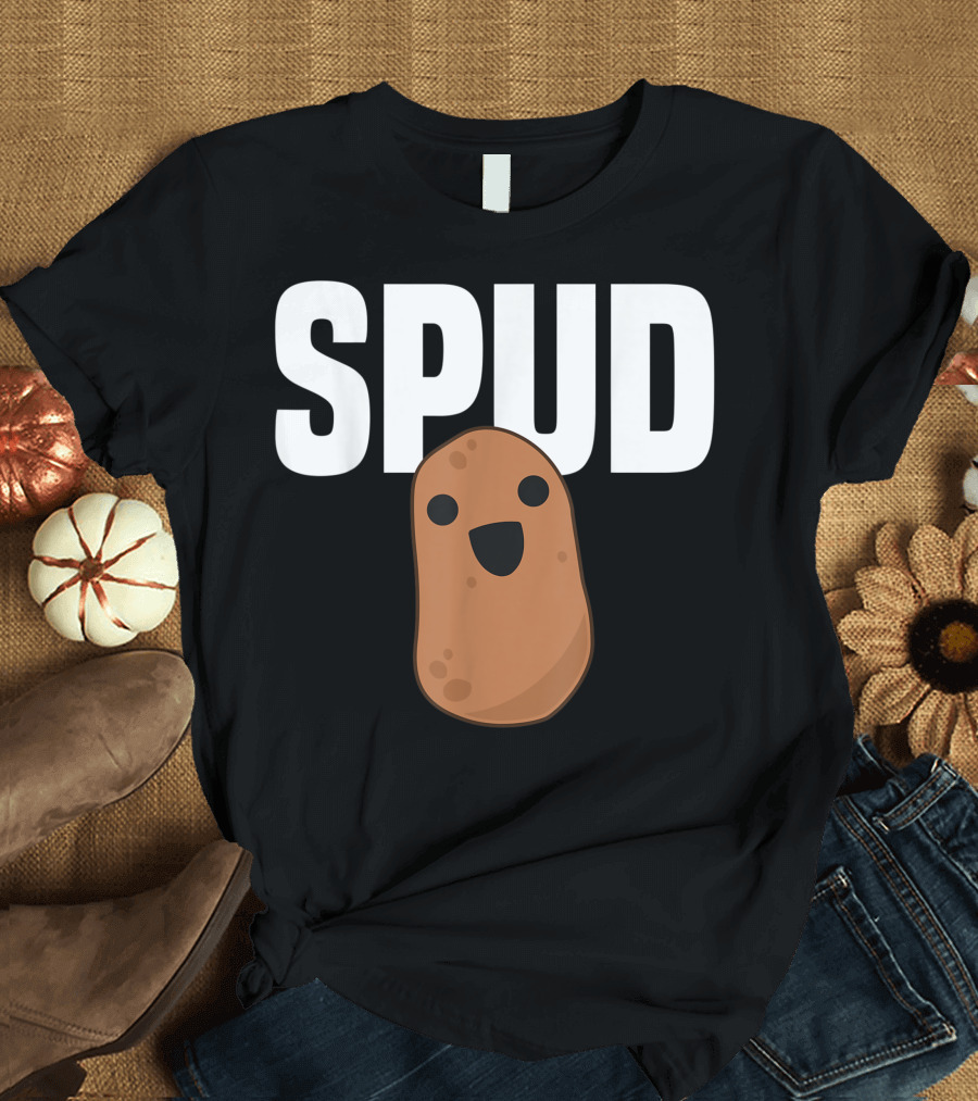 SPUD Kawaii Cute Potato Food Humor Vegan T-Shirt