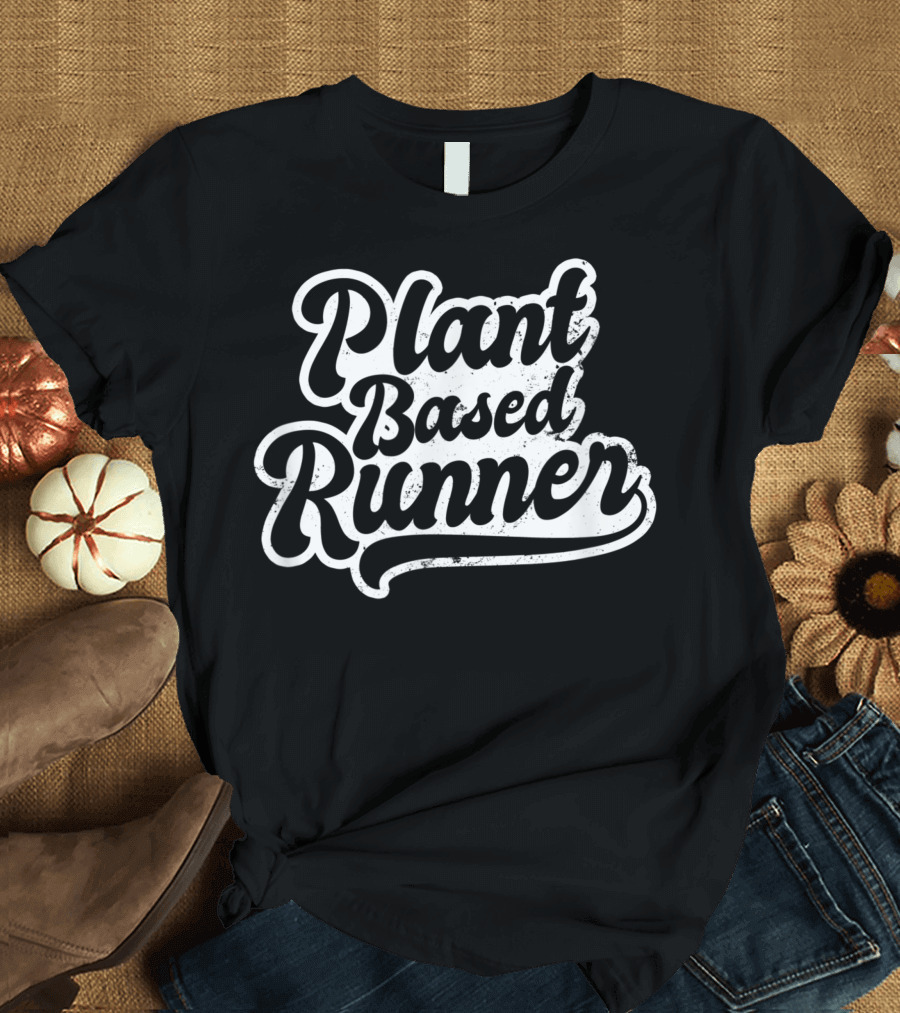 Vegan Athlete Plant Based Runner T-Shirt