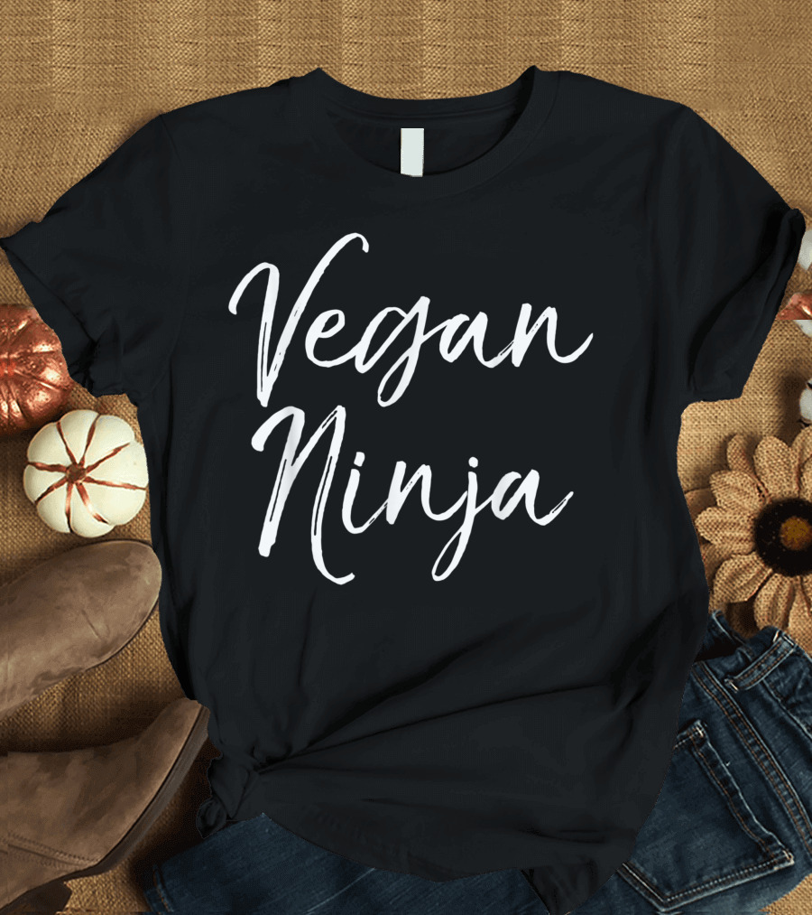 Vegan Ninja Cute Vegan T-Shirt