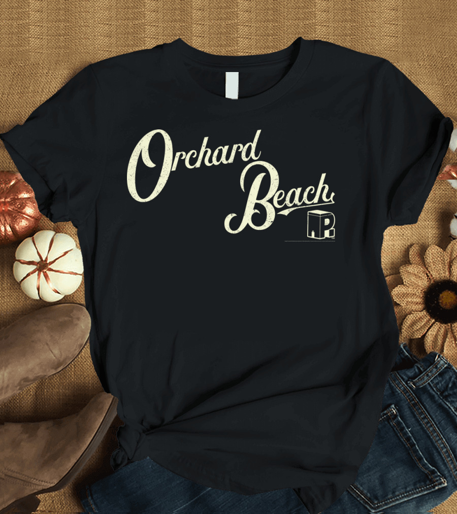 Orchard Beach Vintage Style Logo RP T-Shirt