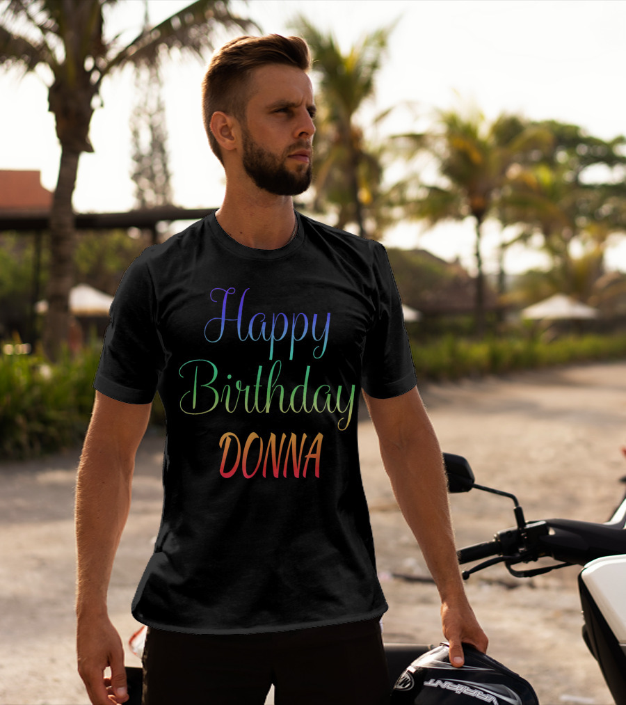 Happy Birthday Donna T-Shirt