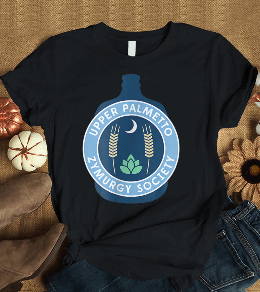 Upper Palmetto Zymurgy Society Moon Wheat Homebrew Club T-Shirt