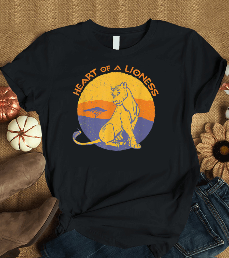 Disney Lion King Nala Heart Of A Lioness African Sunset T-Shirt