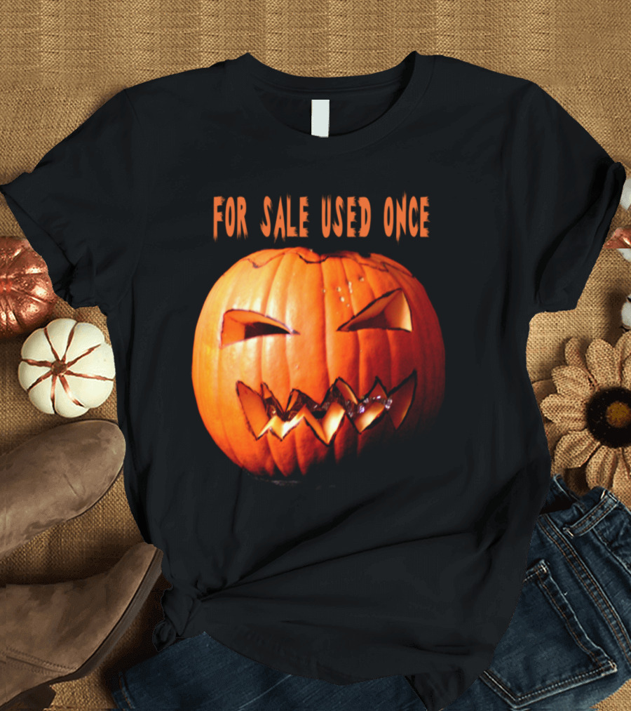 For Sale Used Once Pumpkin Jack O Lantern T-Shirt