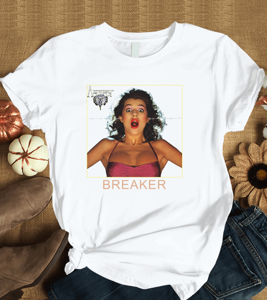 Accept Breaker Album Cover T-Shirt