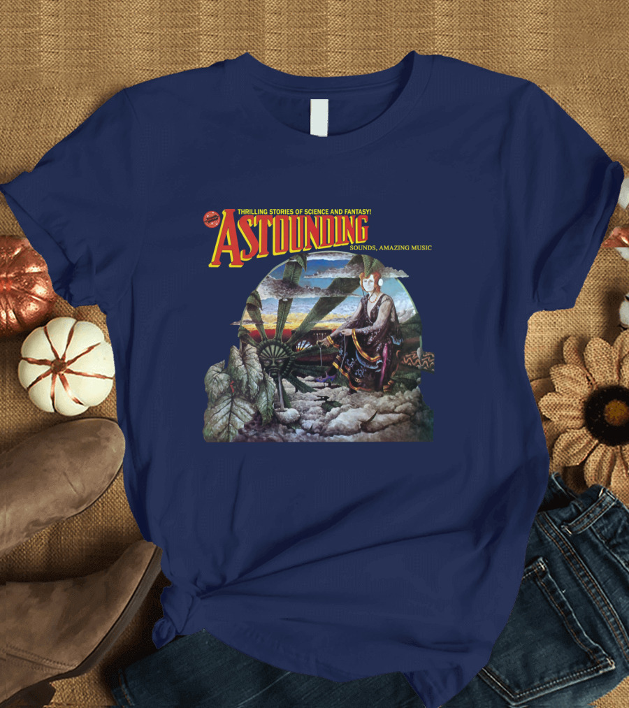 Thrilling Stories of Science and Fantasy Astounding Sounds Amazing Music T-Shirt