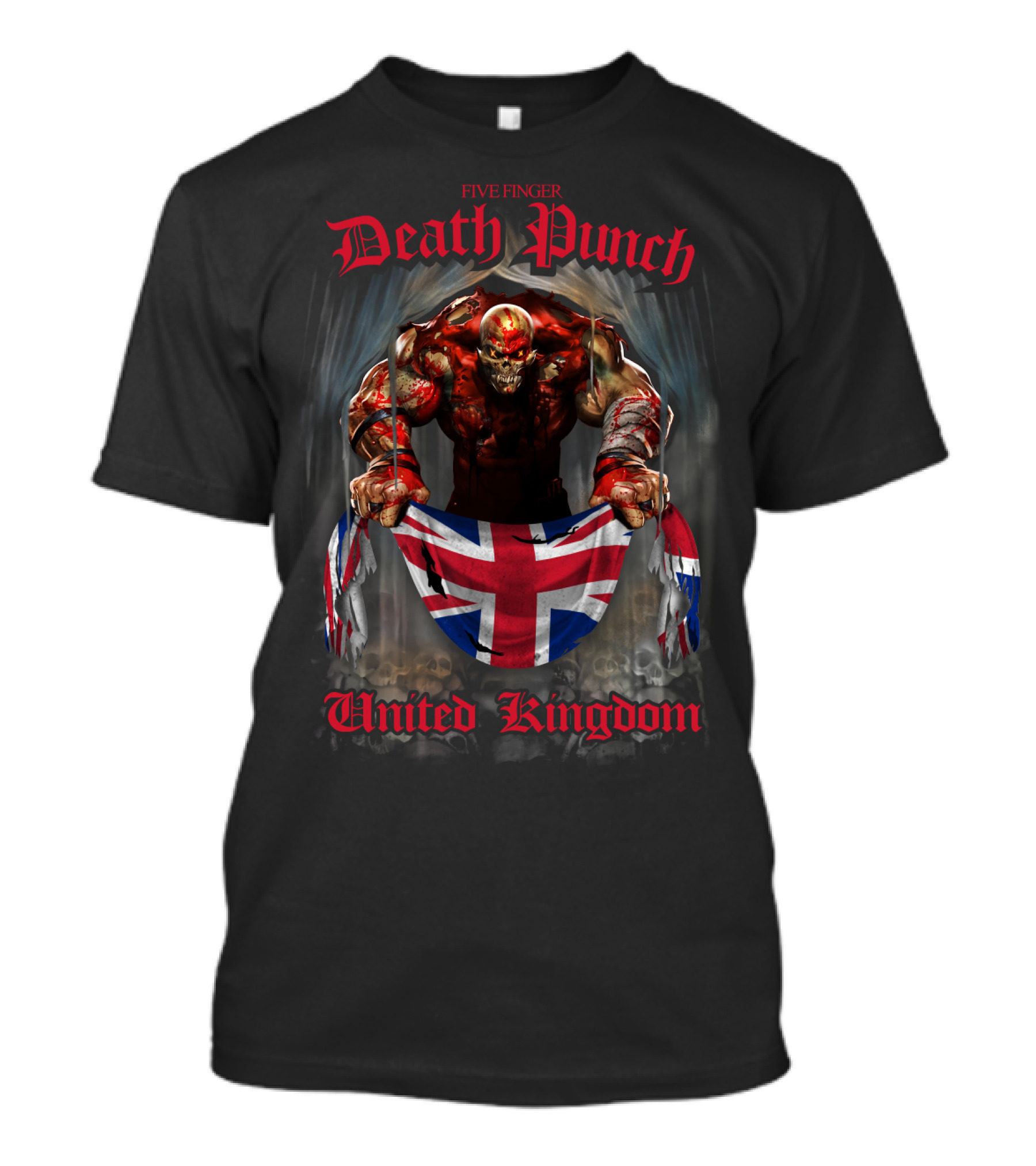 Five Finger Death Punch United Kingdom T-Shirt