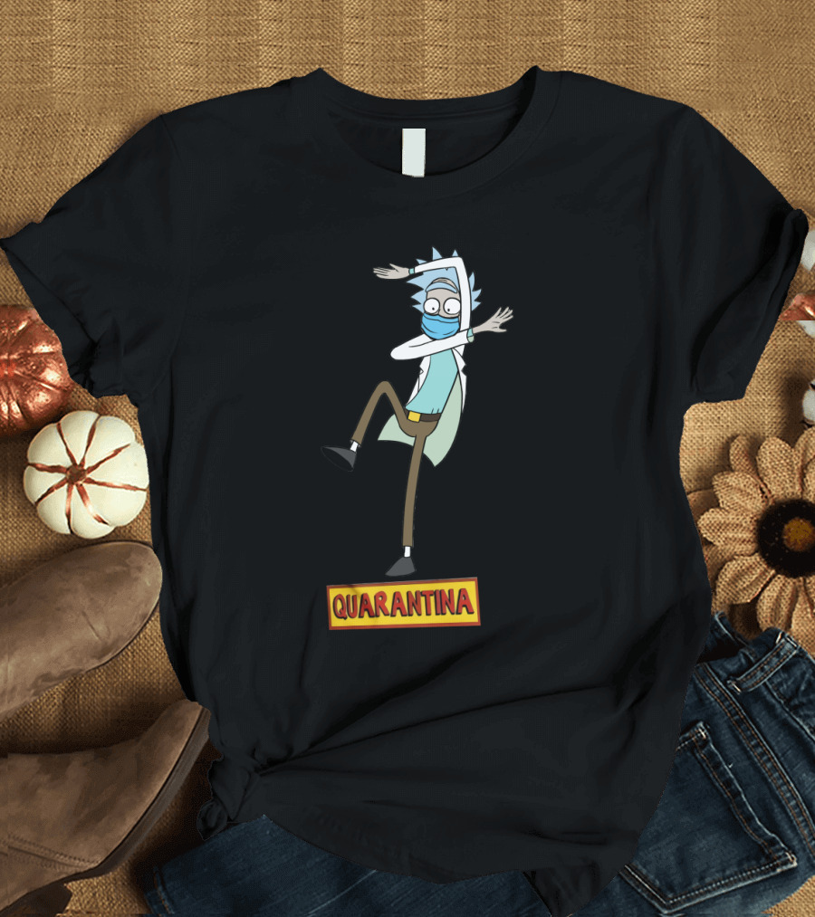 Quarantina Ds Rick and Morty T-Shirt