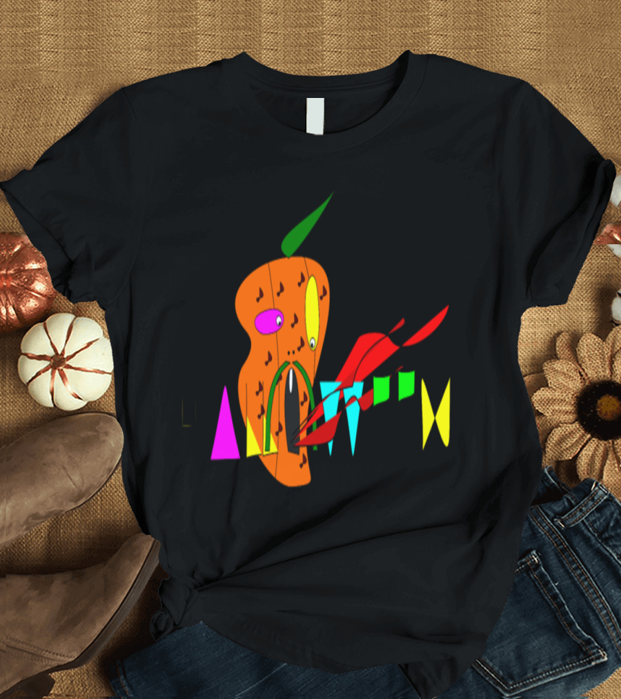 Halloween Hot Pumpkin Musical Notes Special T-Shirt