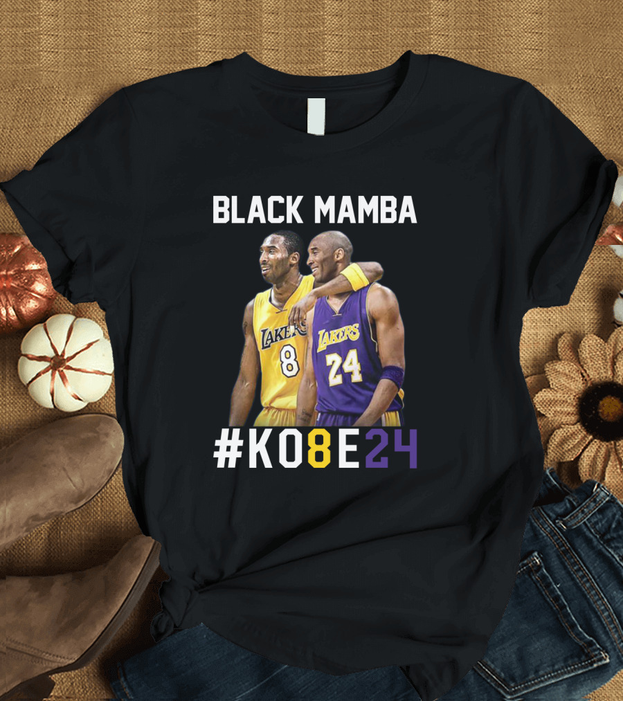 BLACK MAMBA LAKERS KOBE 8 24 T-Shirt
