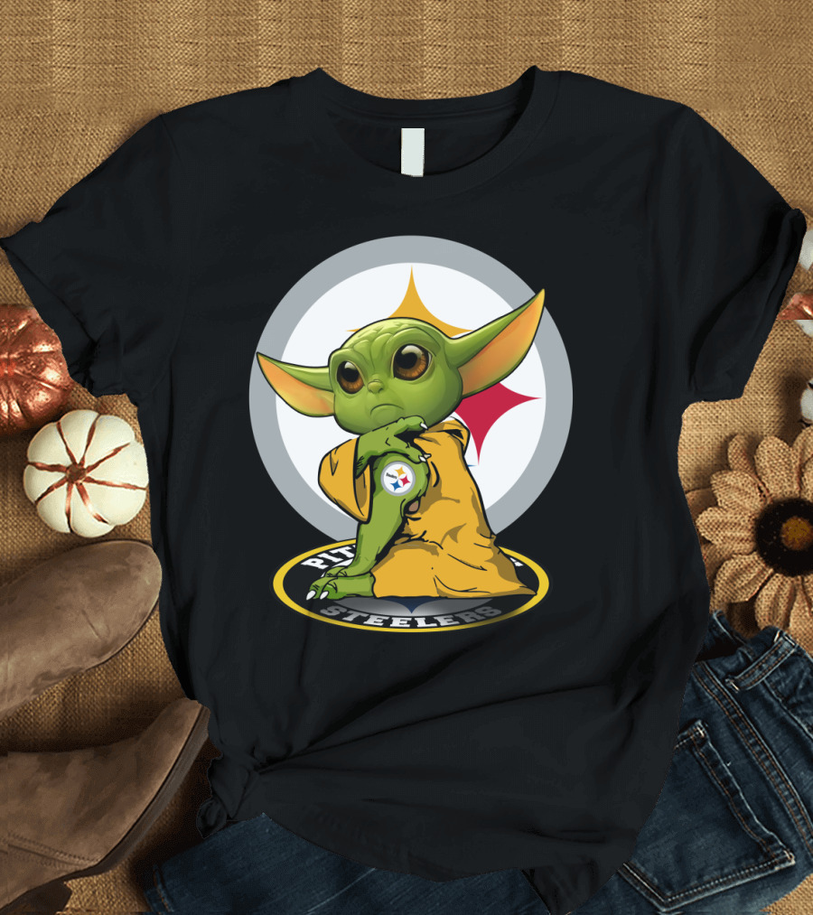 Pittsburgh Steelers Yoda Fan Mashup T-Shirt