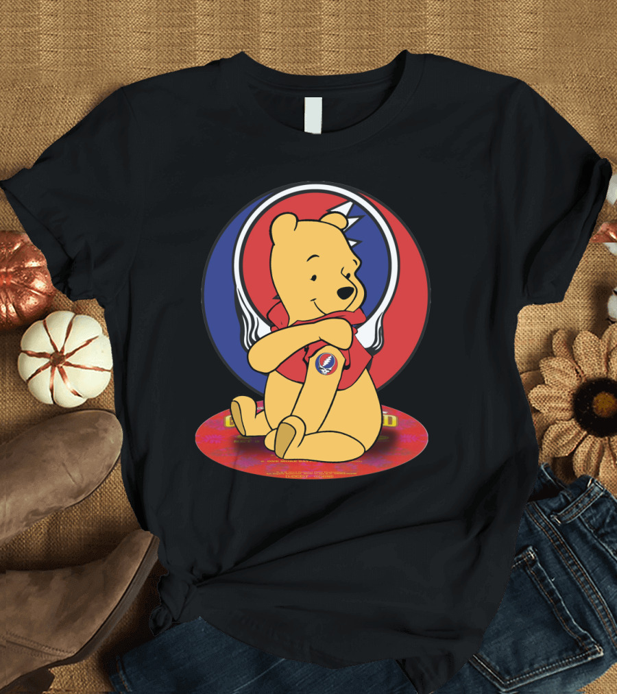 Winnie the Pooh Grateful Dead Steal Your Face T-Shirt