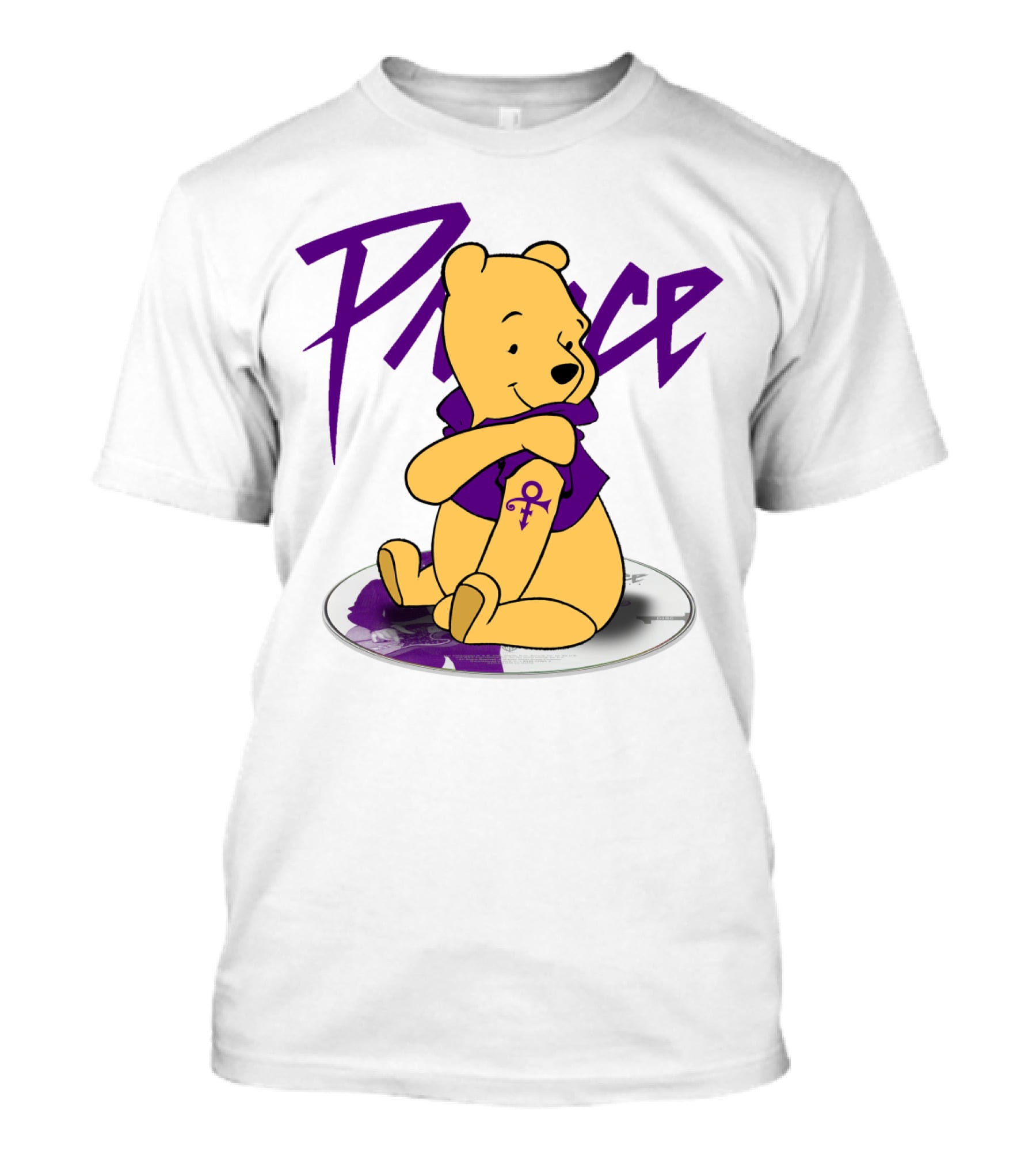 Pooh Prince Purple Symbol Icon Ultimate T-Shirt