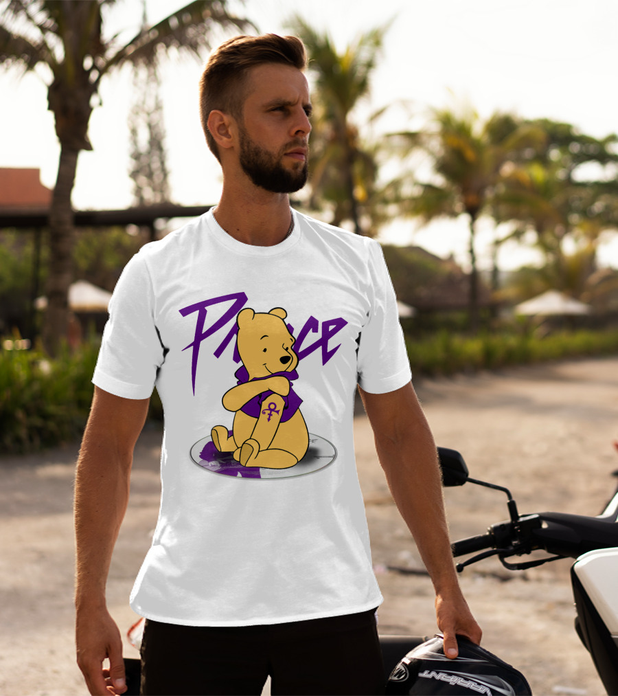 Pooh Prince Purple Symbol Icon Ultimate T-Shirt