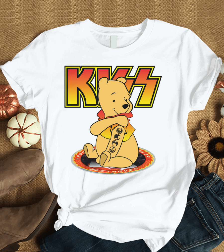 KISS Pooh Beethoven Band T-Shirt