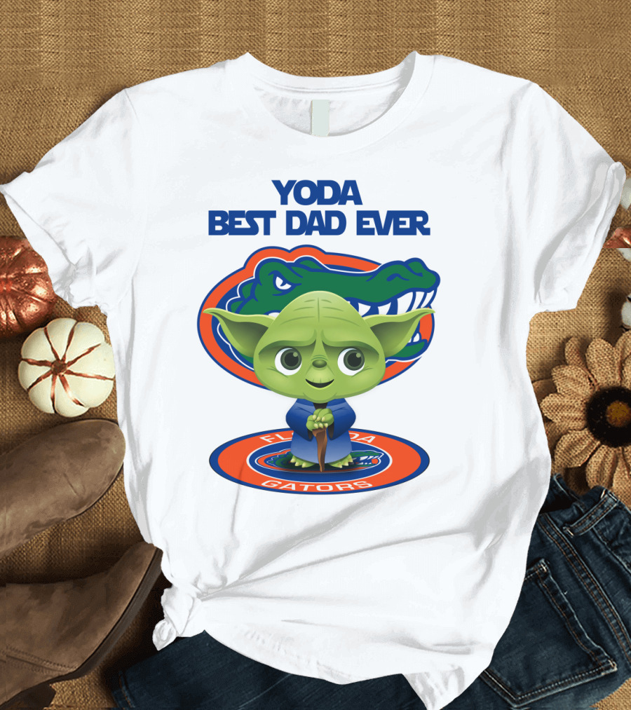 Yoda Best Dad Ever Florida Gators T-Shirt