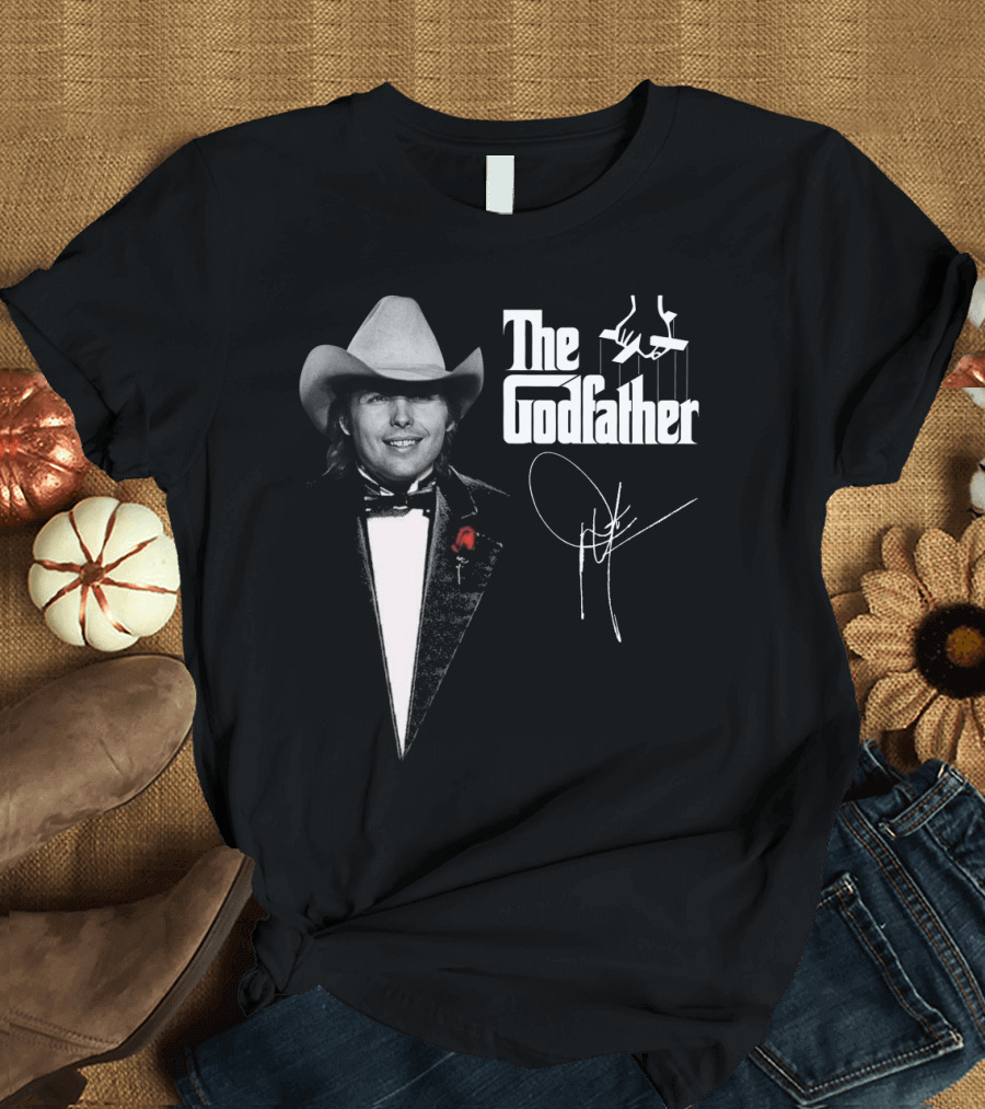 The Godfather Dwight Yoakam Signature Black Tuxedo Cowboy Hat T-Shirt