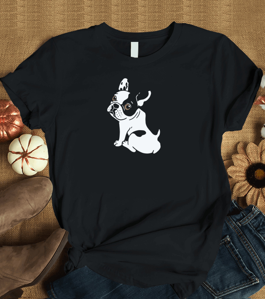 Frenchie Love Is the Only Way with Adorable Bulldog T-Shirt