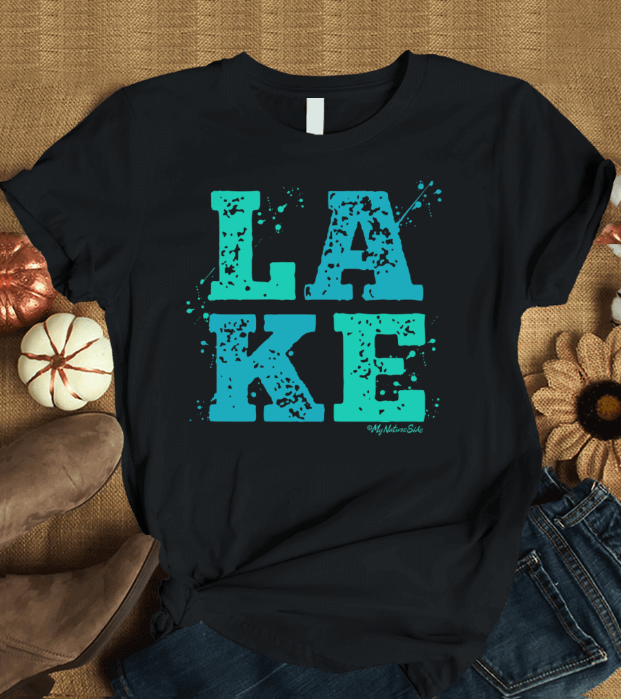 LAKE Bold Splatter MyNatureSide T-Shirt