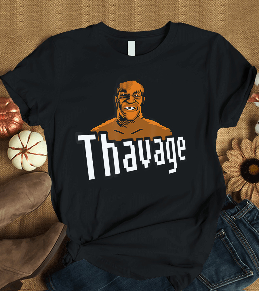 8 Bit Thavage Funny Thuprem Casual Wear T-Shirt