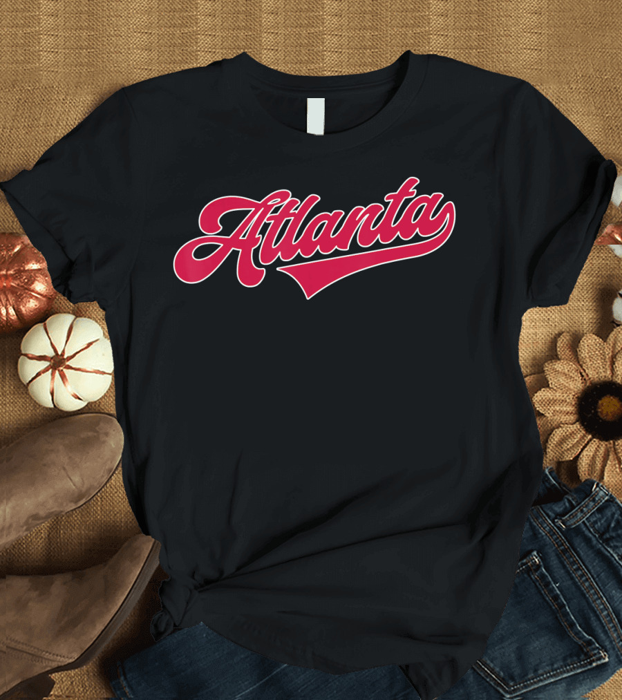 Atlanta Baseball ATL Vintage Georgia T-Shirt