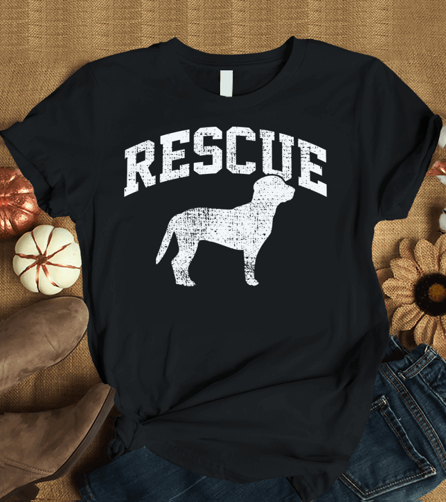 Rescue Beagle Vintage Dog Rescue T-Shirt