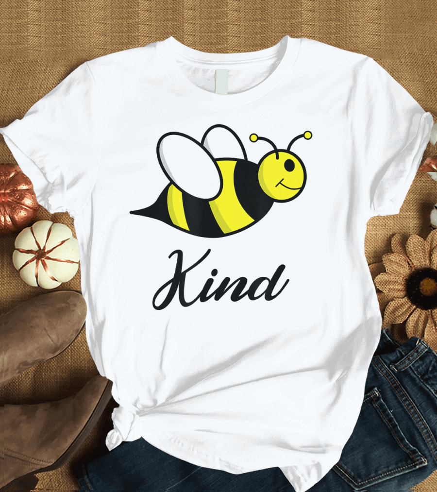 Bee Kind Cute Conservation Save the Bees T-Shirt