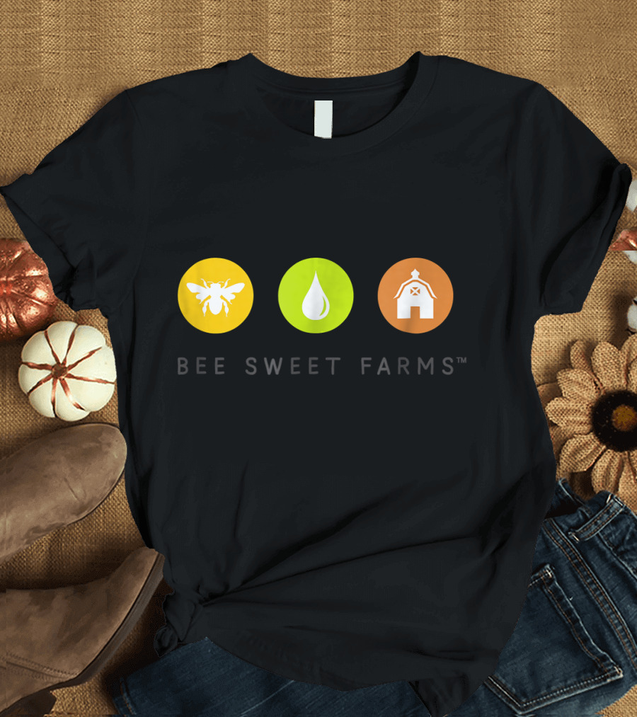 Bee Sweet Farms Honey Water Barn Icon Trio T-Shirt