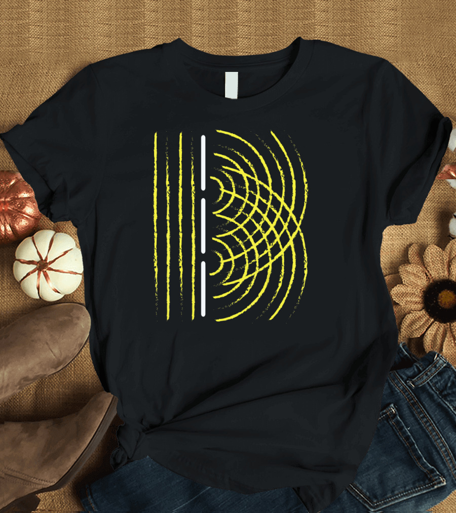 Interference Physics Light Wave Pattern Chemi T-Shirt
