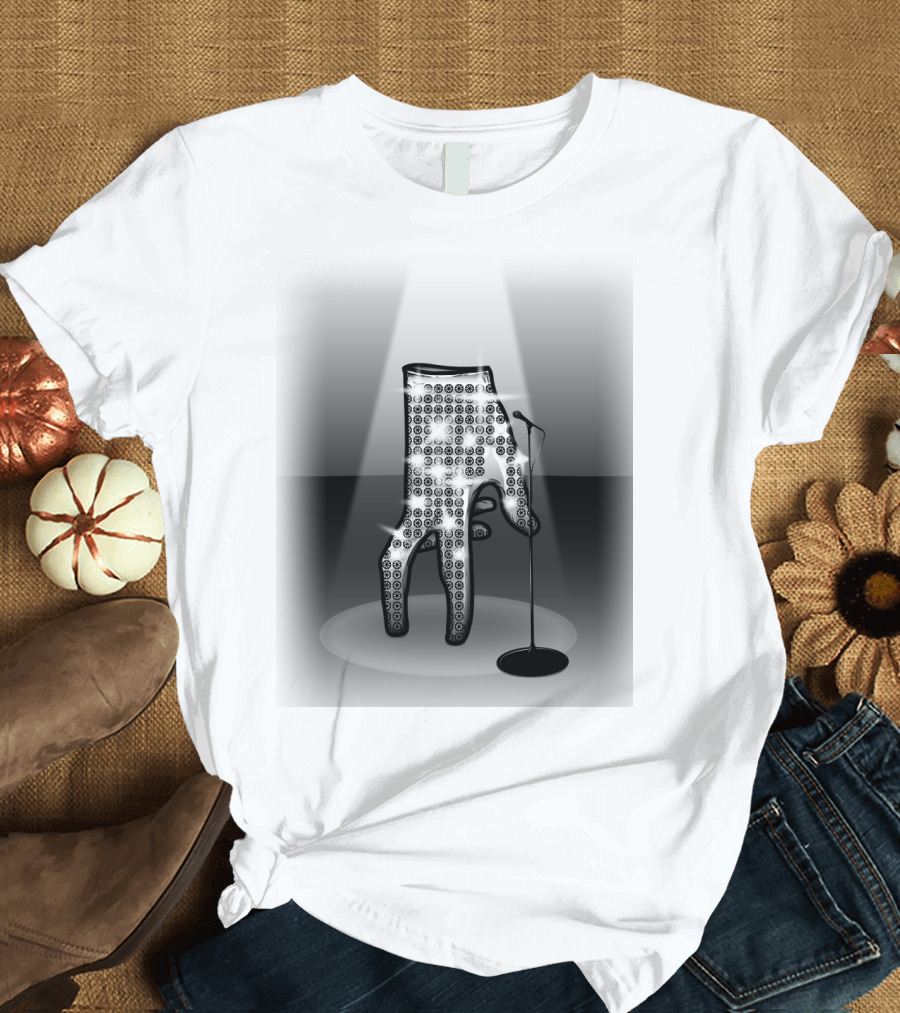 Jackson Glove Microphone Stage Spotlight Performance T-Shirt