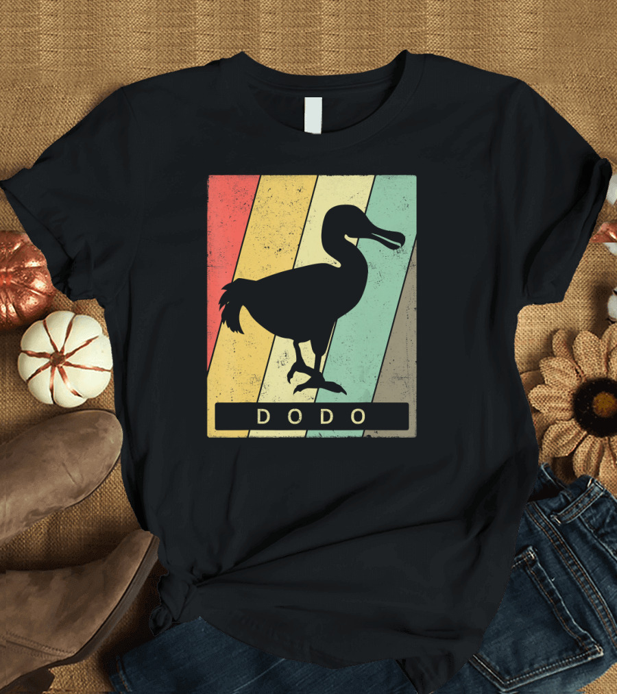 Dodo Bird Lover Vintage Dodo Retro Animal T-Shirt