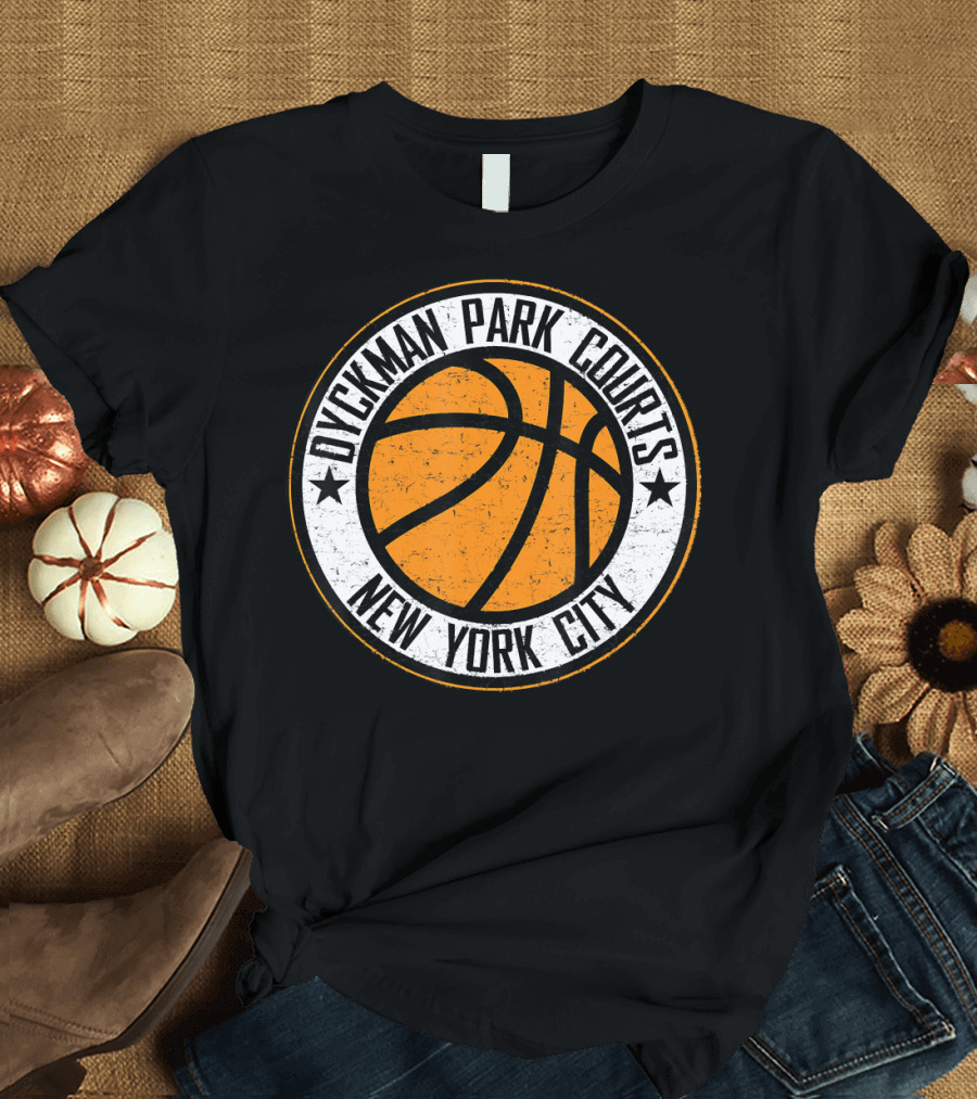 Dyckman Park Courts Basketball New York City T-Shirt