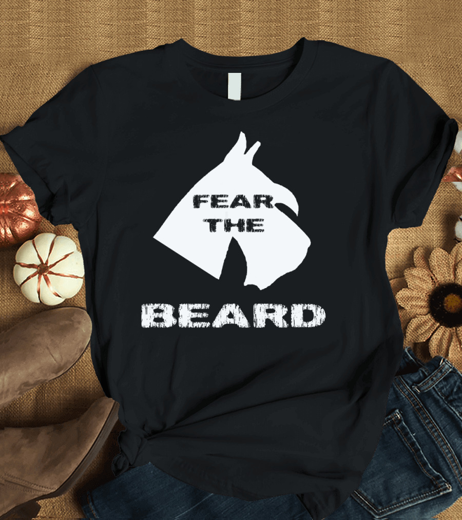 Fear The Beard Schnauzer T-Shirt