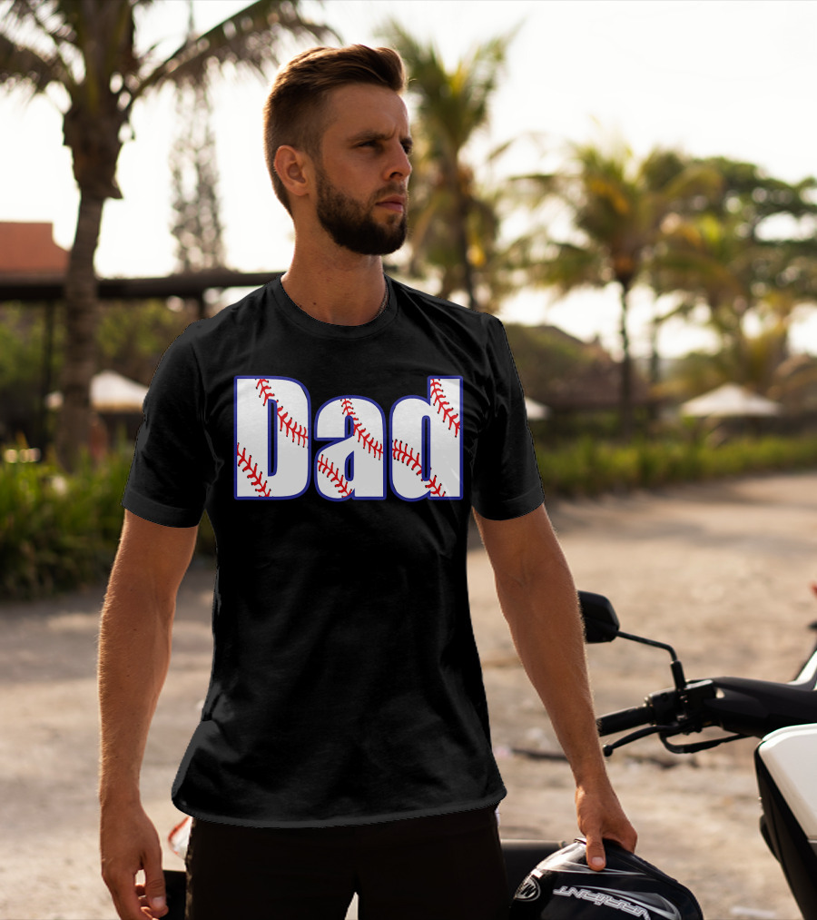 Dad Baseball Fun Father's Day Play T-Shirt