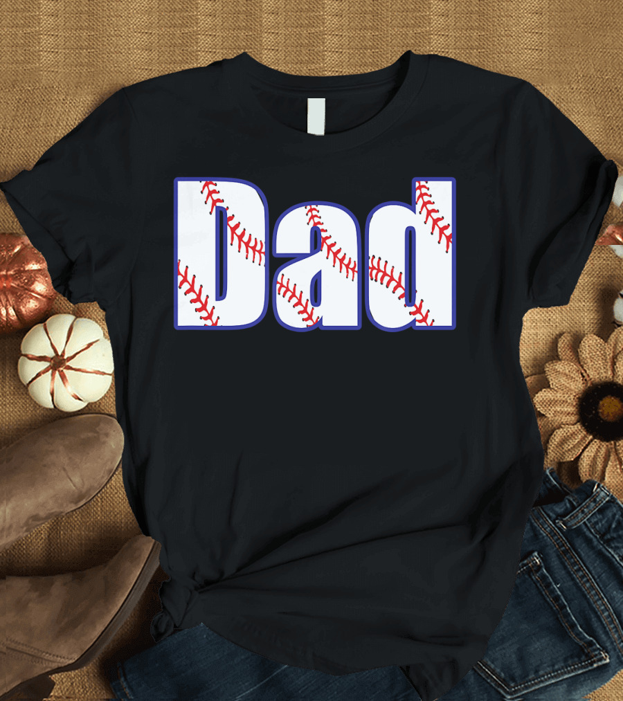 Dad Baseball Fun Father's Day Play T-Shirt