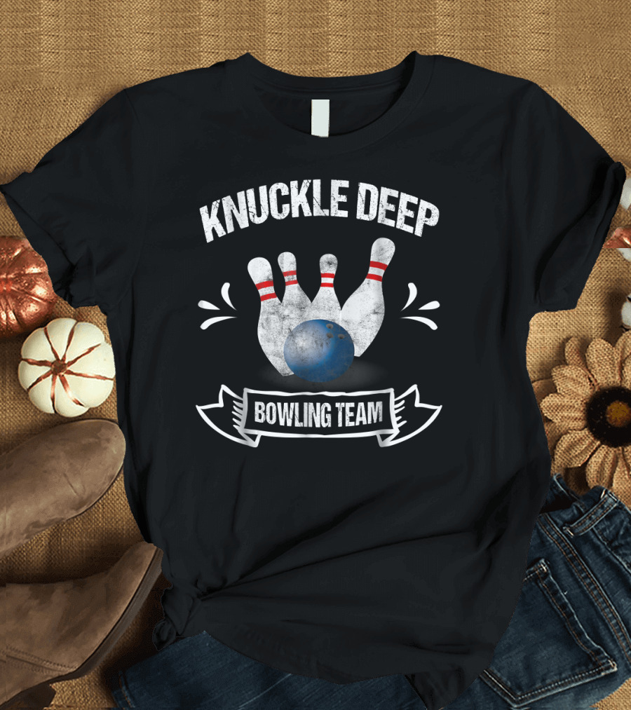 Knuckle Deep Bowling Team T-Shirt