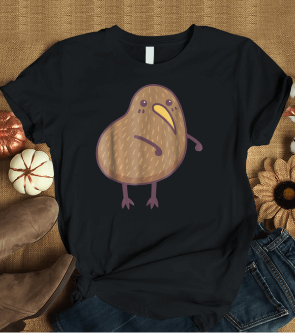 T-Shirt: Funny Kiwi Bird Flossing Dance Pose T-Shirt Funny Kiwi Bird Flossing Dance Pose T-Shirt