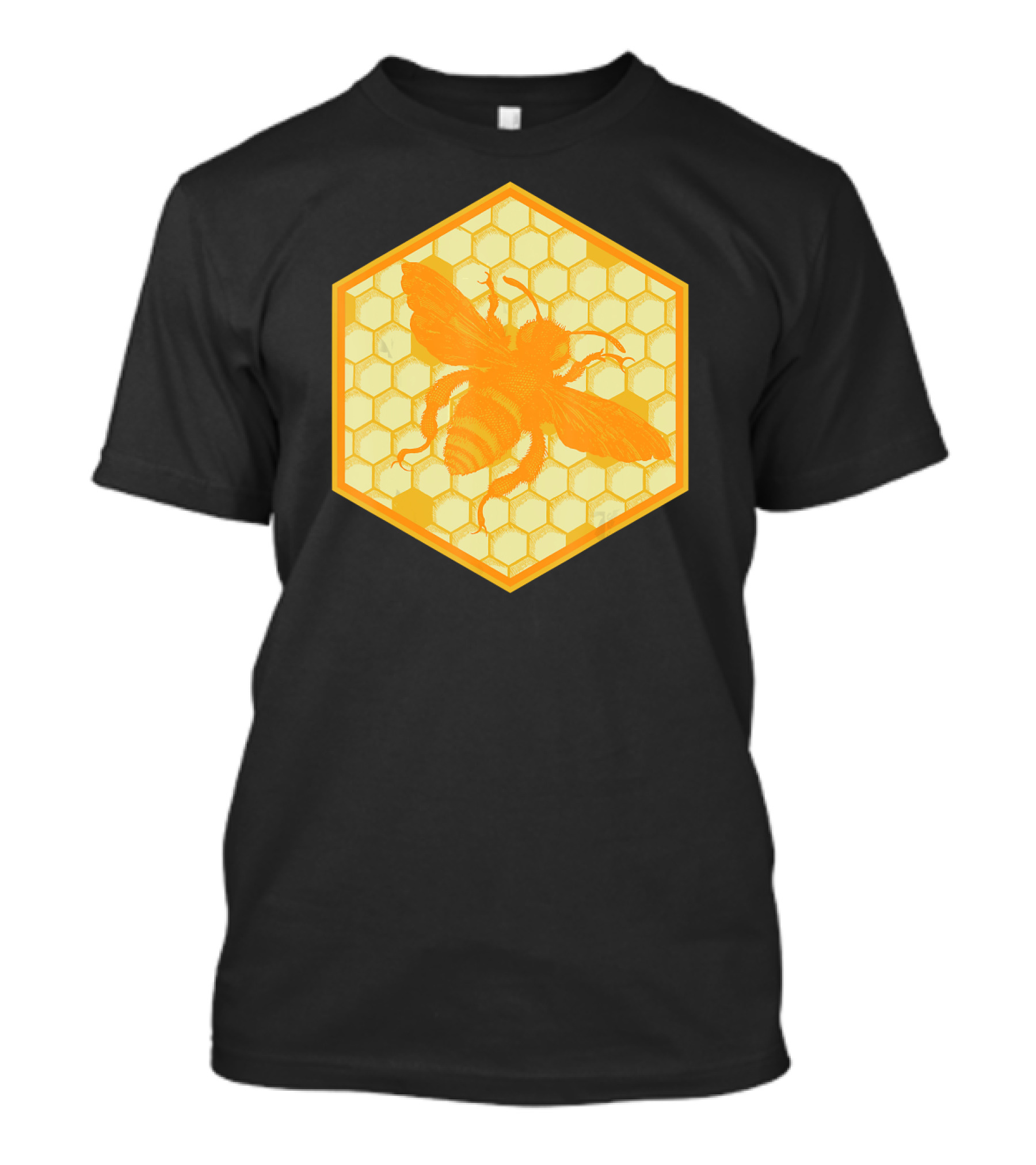 Honey Bees Honey Comb Bee T-Shirt