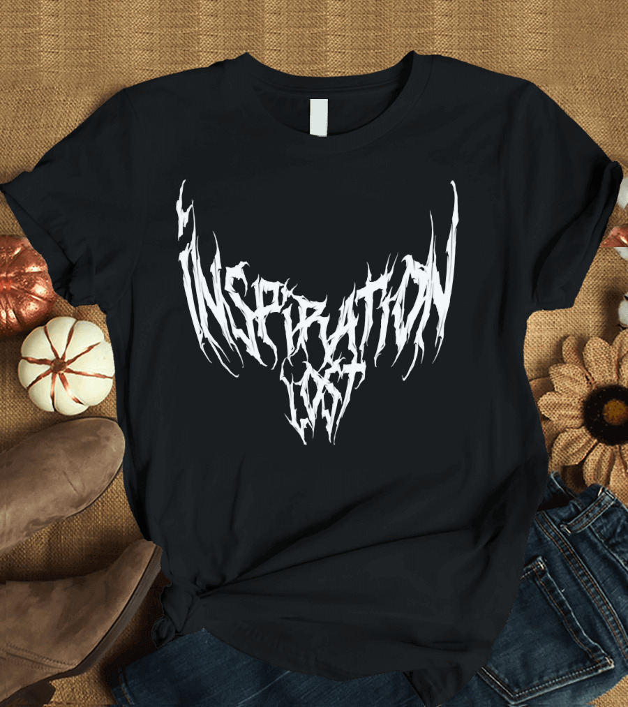 Inspiration Lost Big White Logo Swe T-Shirt